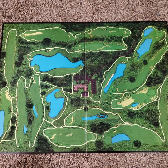 Board Game - Golf the Game by A M Company 1995 - Vintage - Complete - Picture 7 of 7